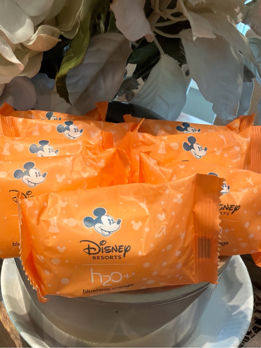 Disney Resort blushing orange H2O facial soap 1.5 oz each Lot of 8